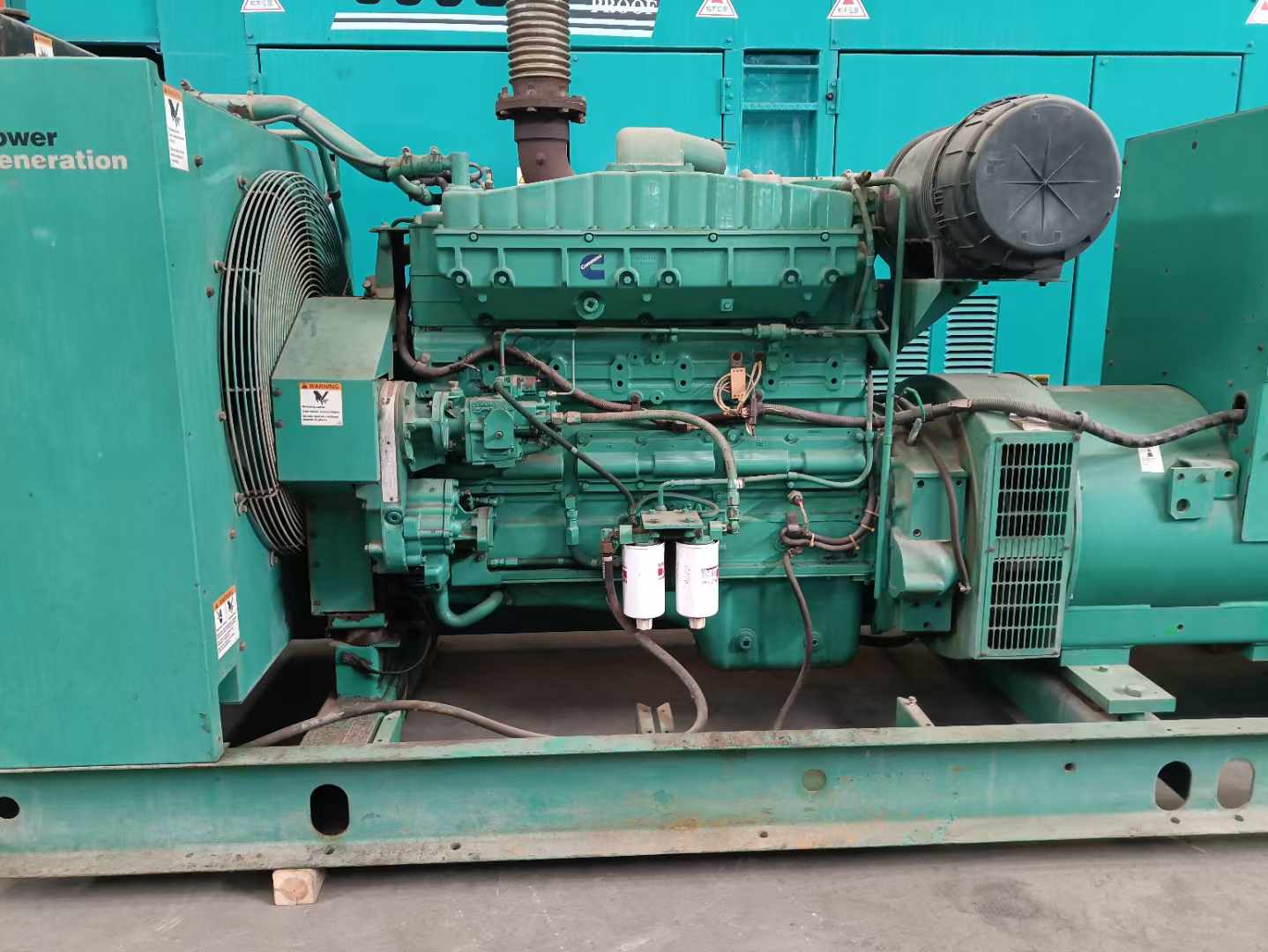 浮梁过载会对 600kW 柴油发电机组造成哪些损害？